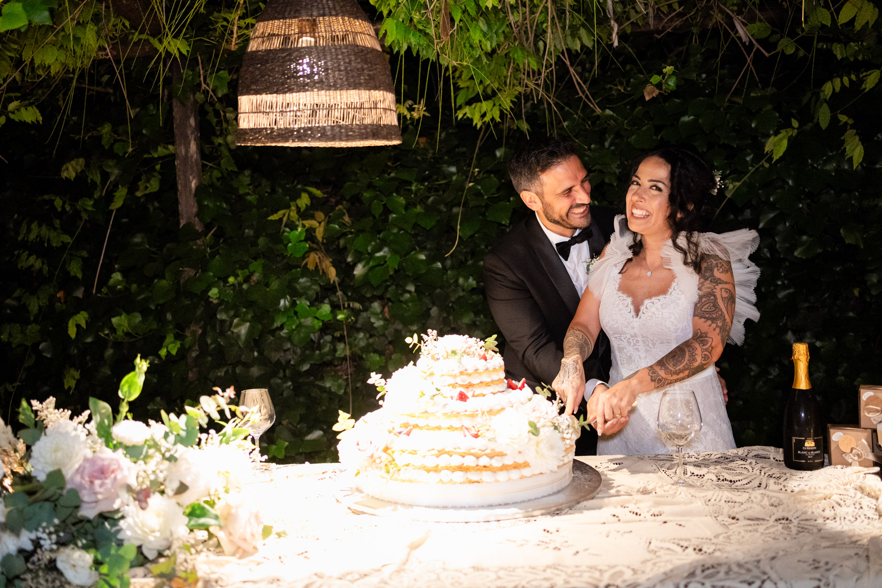 taglio torta matrimonio la casa del gelso