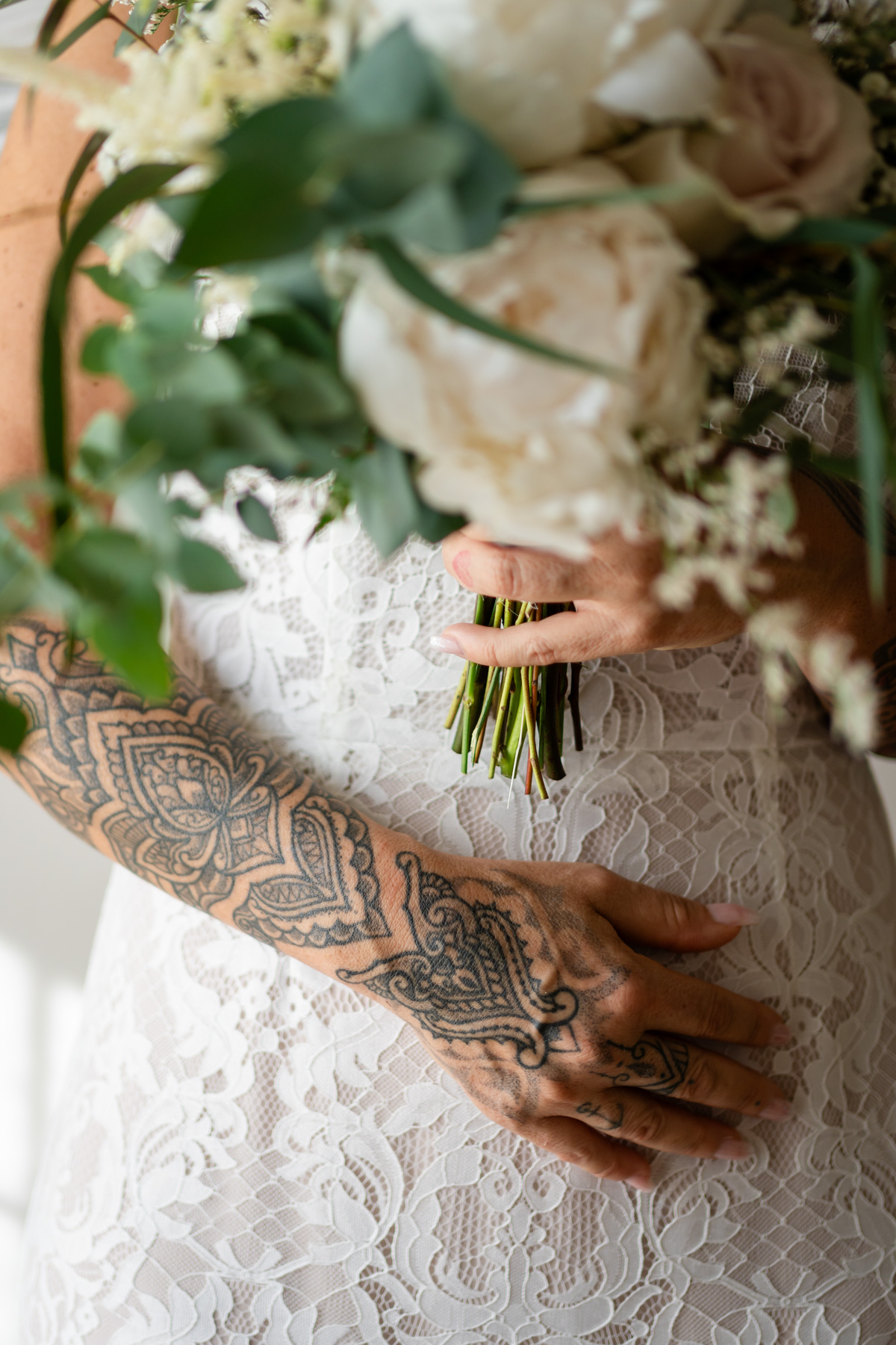 dettaglio sposa